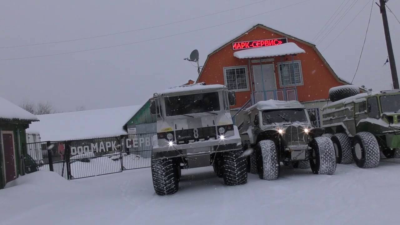 Вездеход «бурлак»: машина для путешествия на северный полюс