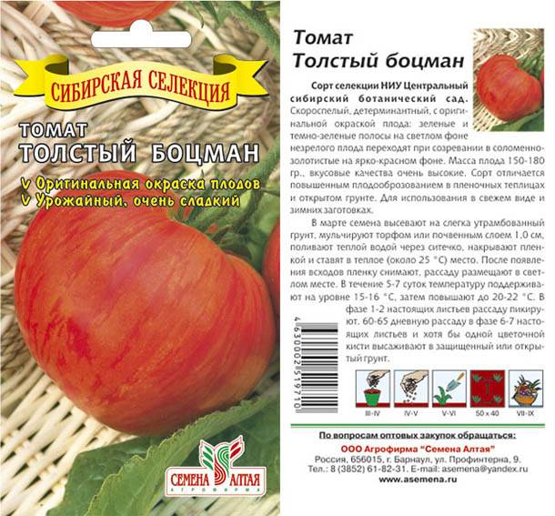 Описание декоративного томата Толстушка и уход за растением