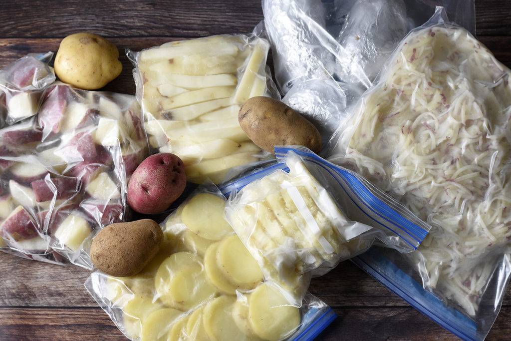Можно ли заморозить картофель и как это сделать в домашних условиях?