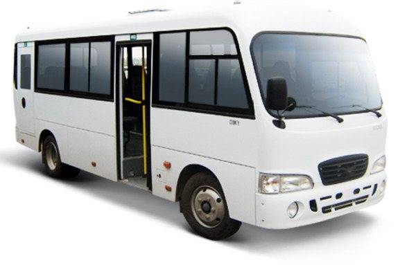 Технические характеристики автобусов среднего класса hyundai county — описываем со всех сторон