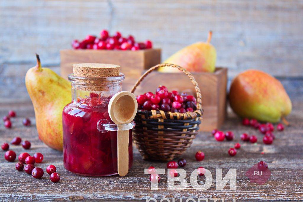 Джем из брусники: топ 10 рецептов на зиму и пятиминутка с кожурой и без, с фото
