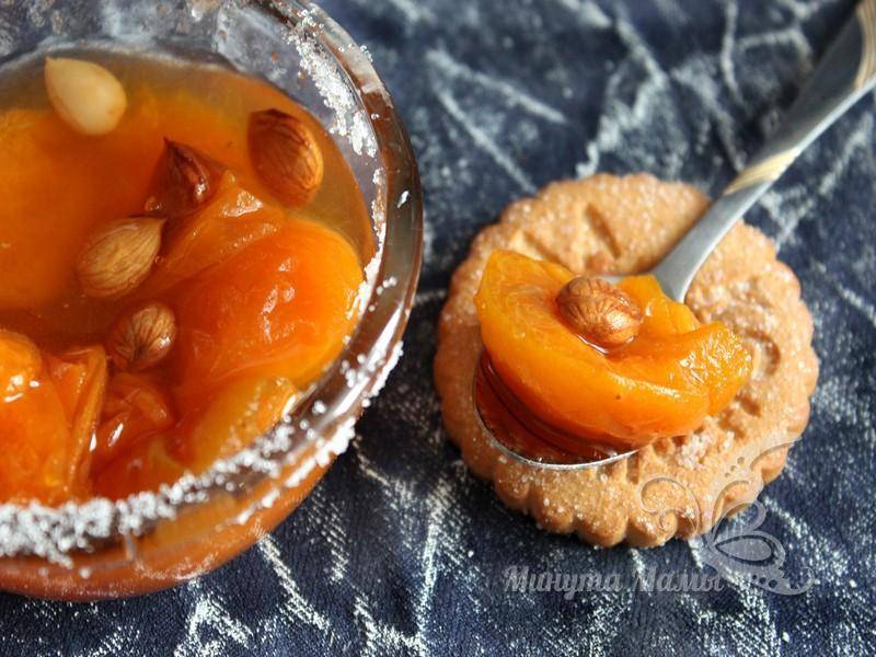 Варенье из абрикосов с косточкой королевский рецепт с фото на зиму