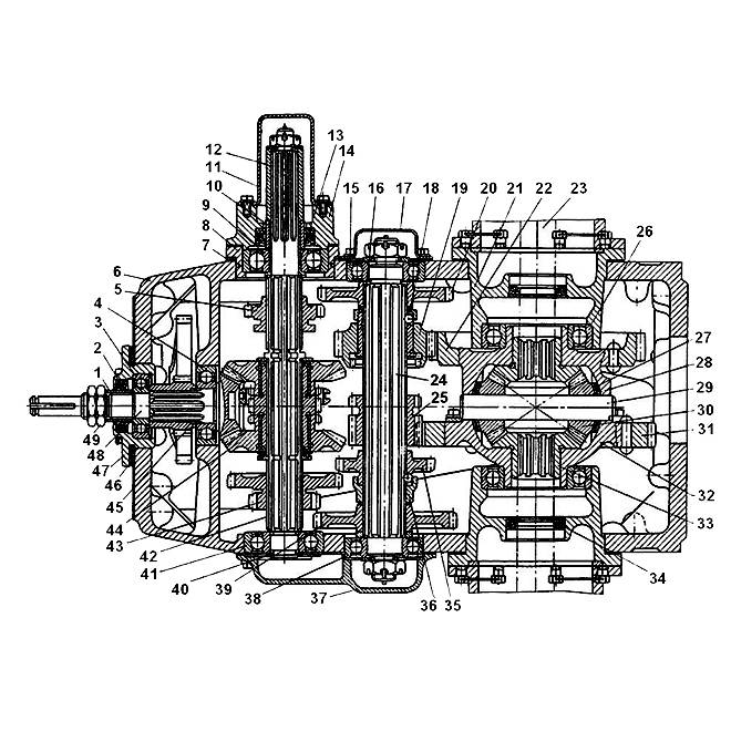 Устройство трактора т-25, технические характеристики, основные узлы и агрегаты