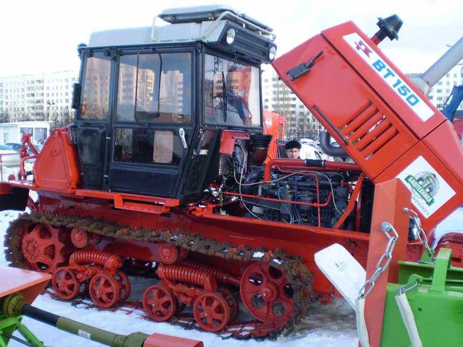 Трактор вт-150 - устройство и технические характеристики. топтехник.ру