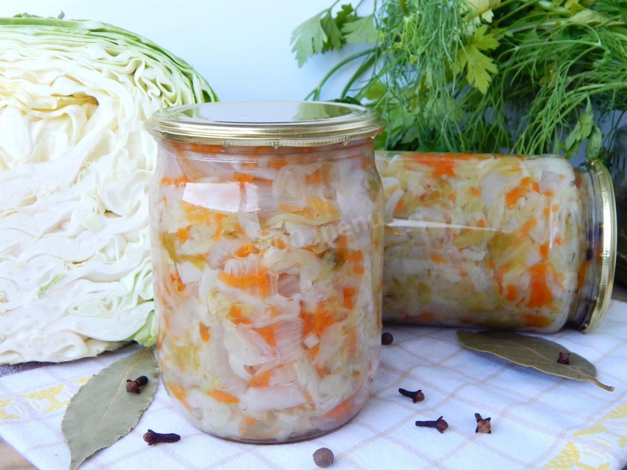 Маринованная капуста на зиму - очень вкусные рецепты быстрого приготовления
