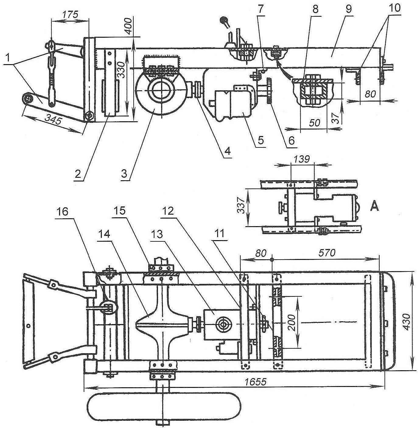 Гидравлика для минитрактора — изготовление, установка, устройство