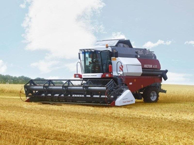 ✅ комбайн вектор 410: технические характеристики - tym-tractor.ru