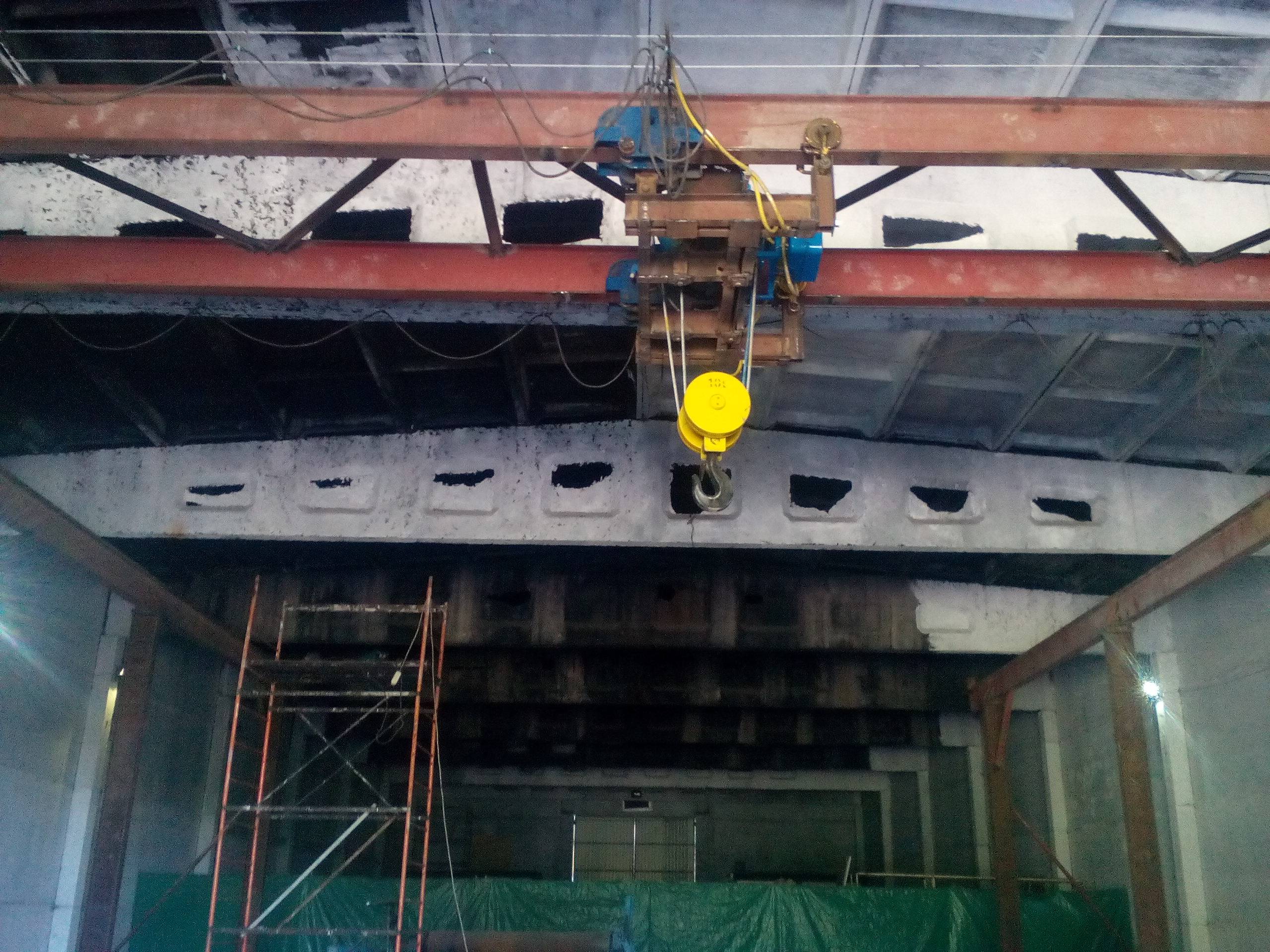 Основные этапы монтажа и демонтажа мостовых кран-балок