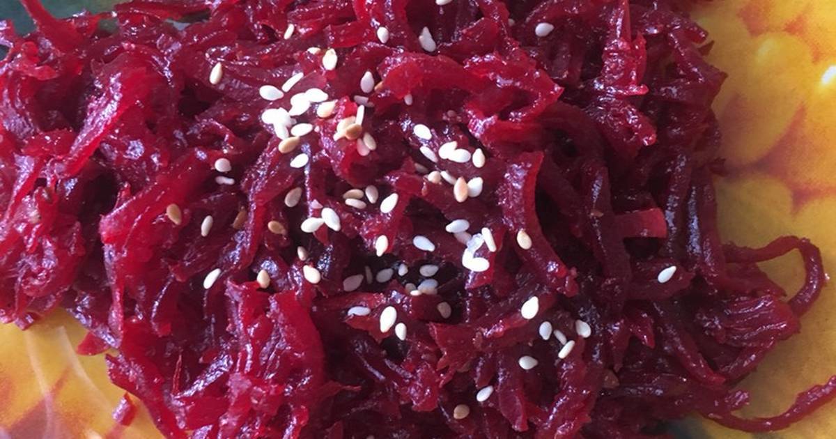 Свекла по-корейски: 5 пошаговых рецептов с фото