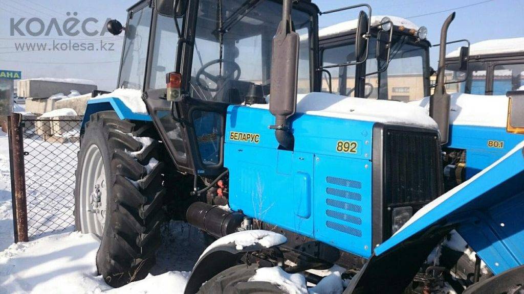 Трактор беларус мтз-892: технические характеристики, отзывы владельцев, расход топлива, цена