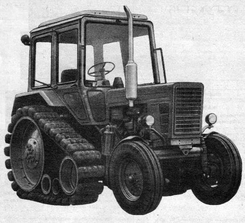 Тракторо общего назначения мтз-50 и его модификации