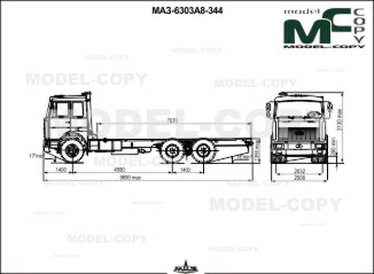 ТОП-5 модификаций грузового автомобиля МАЗ-6303 Минского автомобильного завода