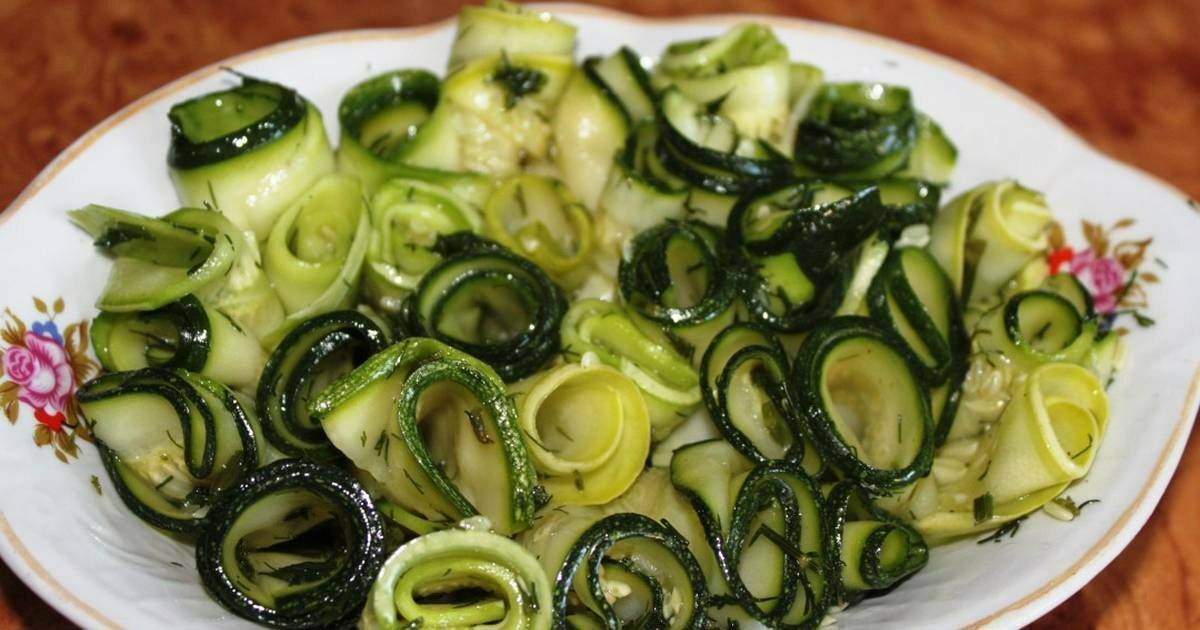 Кабачки маринованные быстрого приготовления: вкусные рецепты