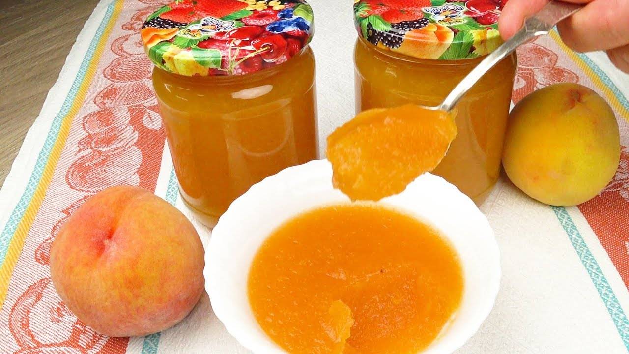 Как приготовить из персиков густое повидло на зиму, простые рецепты и хранение заготовок