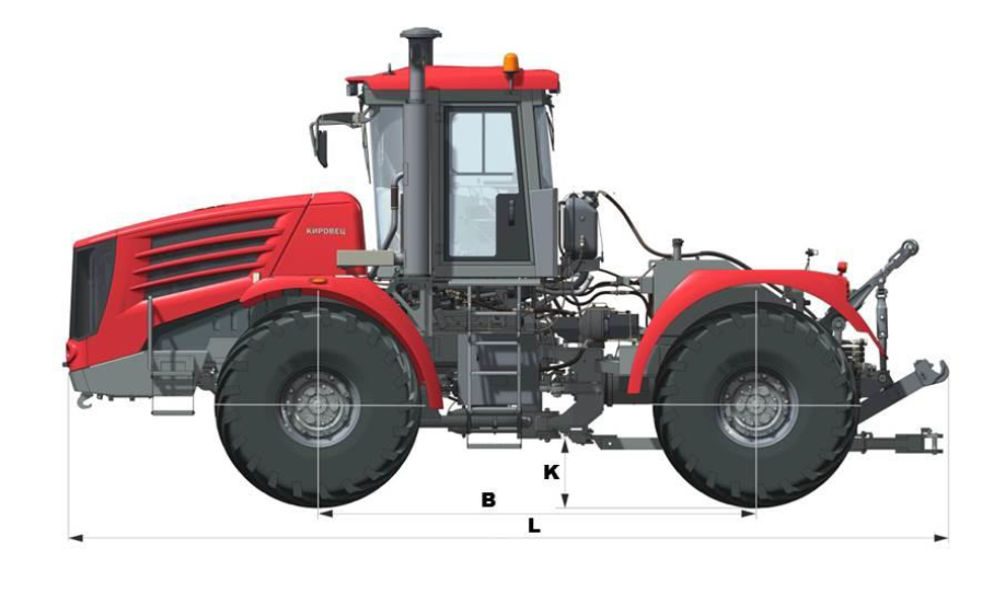 Трактор кировец к-744: особенности, технические характеристики