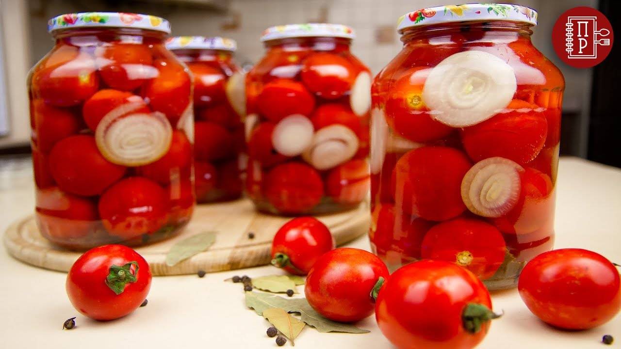 Маринованные помидоры на зиму — очень вкусные и сладкие!