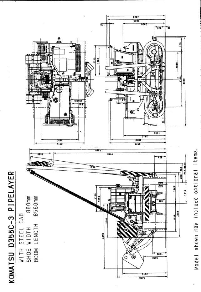 Обзор трубоукладчика комацу d355с