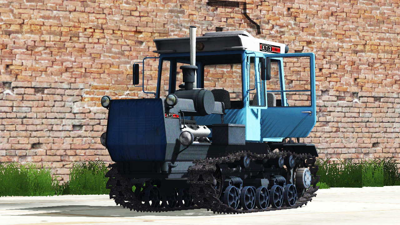 Гусеничный трактор т-130 (т-10.01) — бульдозер для тяжелых работ — tracktortruck