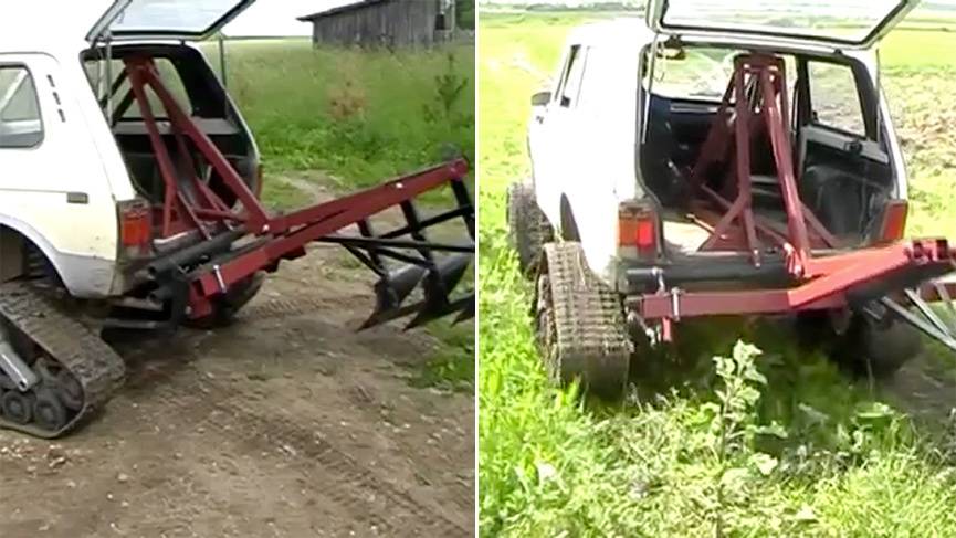 Самодельный трактор из нивы 2121: как сделать, инструкция, фото, видео