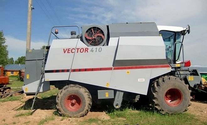 Комбайн зерноуборочный (vector 410(425))