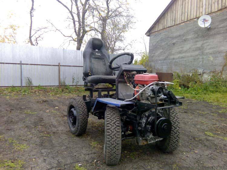 Самодельные мини-трактора 4х4 с ломающейся рамой: как сделать трактор переломку « newniva.ru