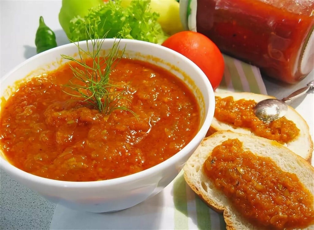 Аджика из кабачков