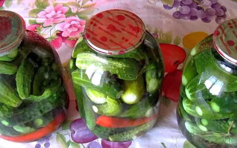 Маринованные огурцы с лимонной кислотой — топ-4 рецепта на 1 литр на зиму