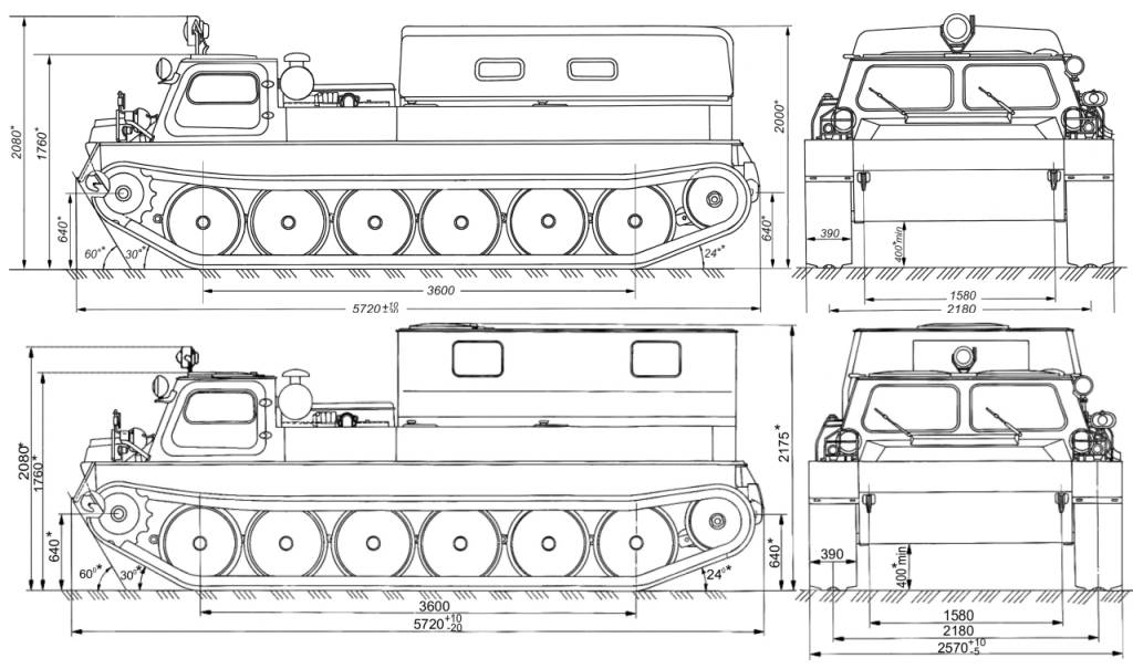 Вездеход газ-3409 бобр, описание конструкции и обзор технических характеристик снегоболотохода
