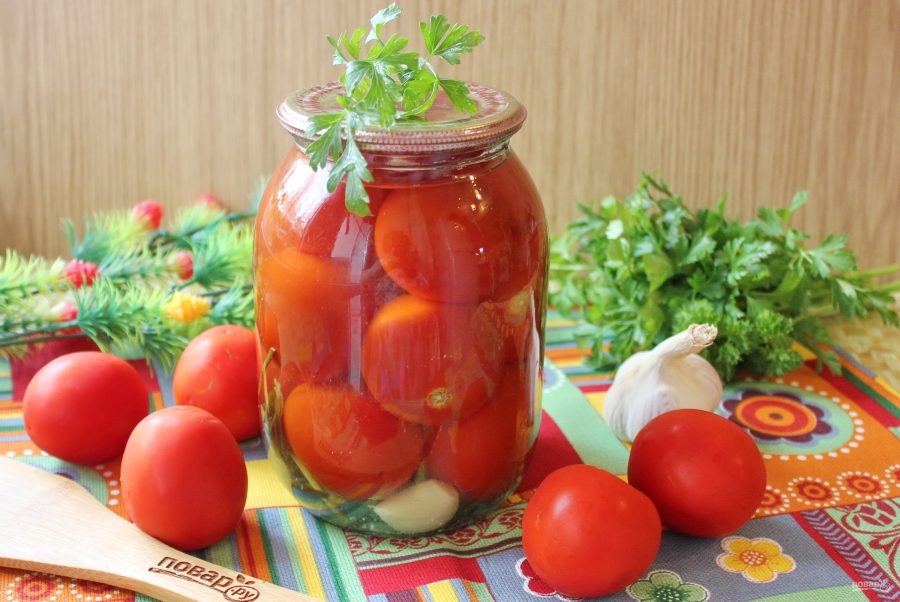 Вкусные маринованные помидоры - 11 рецептов приготовления на зиму