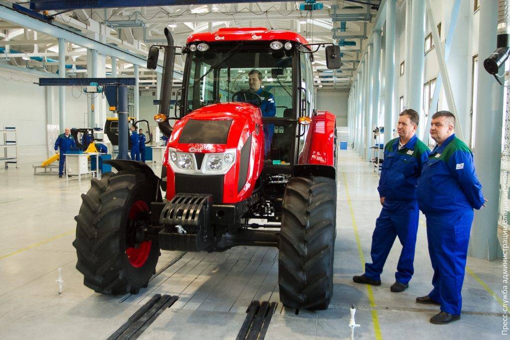 Российские тракторы: современные модели