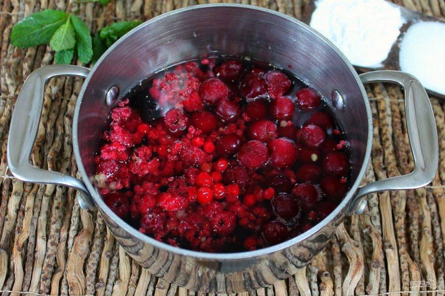 Морс из брусники: рецепт как приготовить из замороженных ягод
