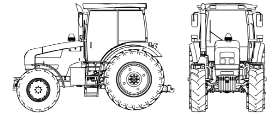 Трактор мтз-1523: конструкция, характеристики, особенности эксплуатации