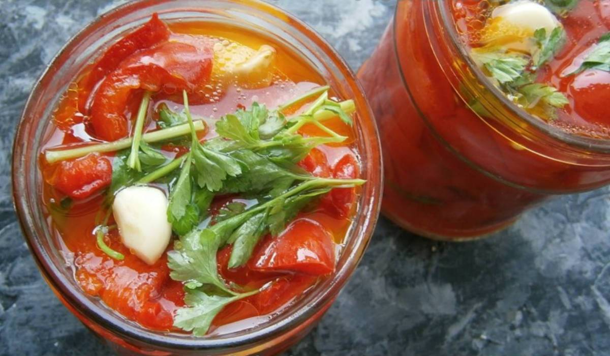 Маринованный красный перец по-армянски на зиму - 11 пошаговых фото в рецепте