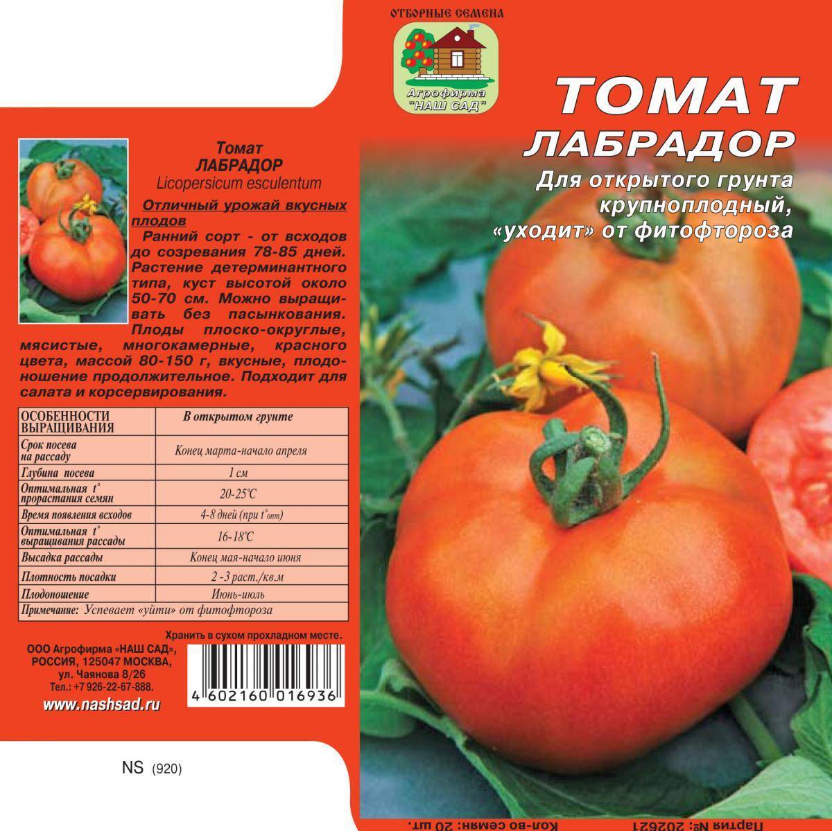 Ультраскороспелые сорта томатов для теплиц