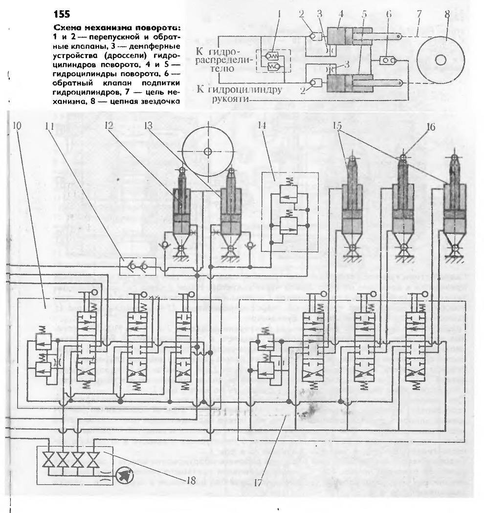 Устройство гидросистемы трактора мтз-80