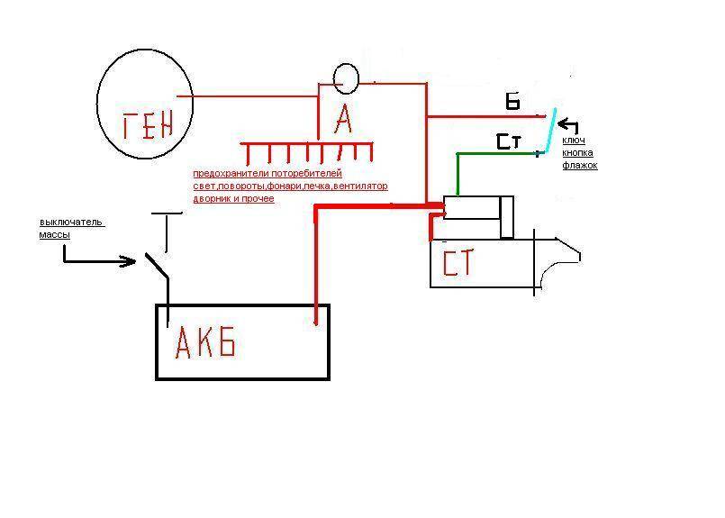 Схема подключения генератора мтз; как подключить генератор на тракторе т-40, проверка исправности тракторного генератора