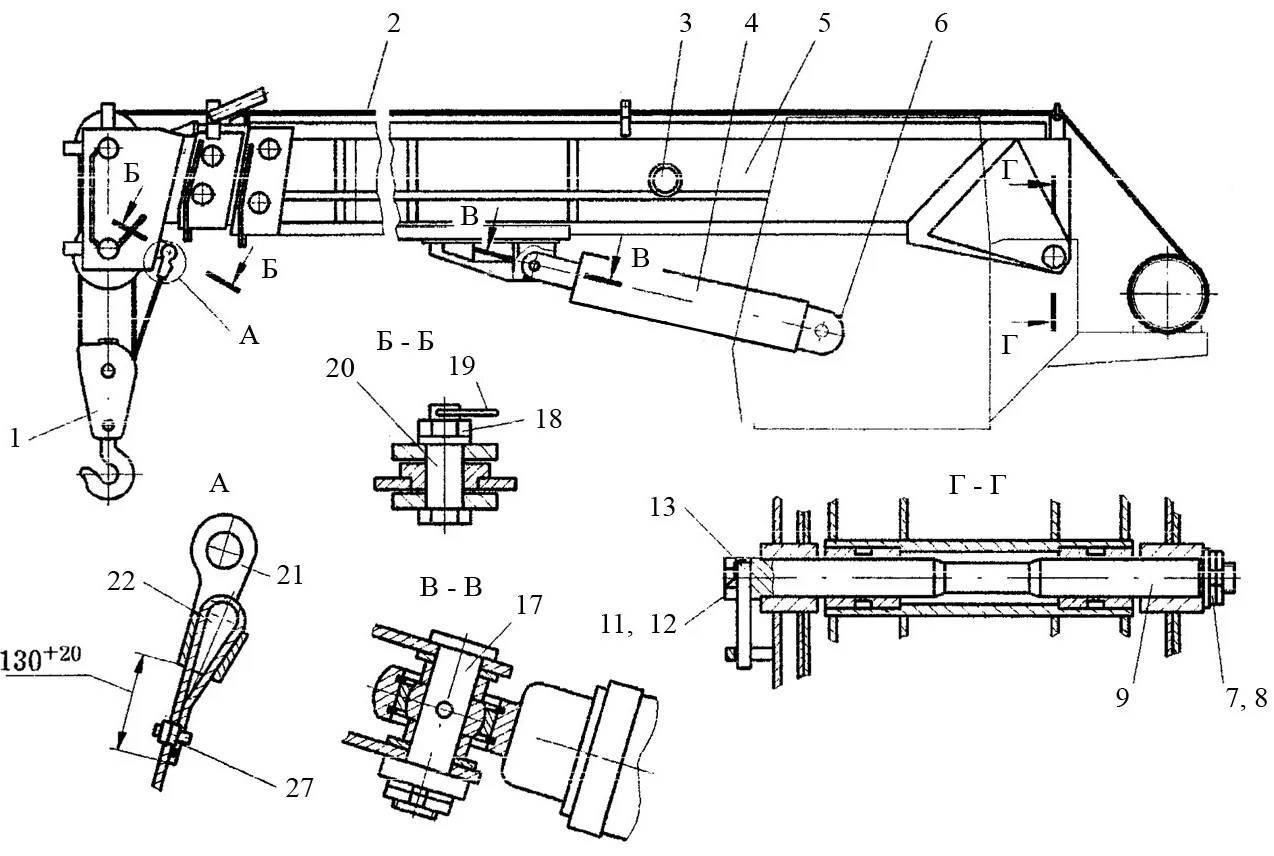 Стреловой кран: самоходные, подбор, строительный, разборный, устройство стрелы автокрана, телескопическая
