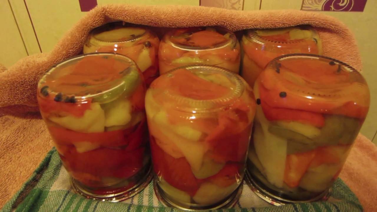Перец маринованный с медом на зиму, перец в медовой заливке