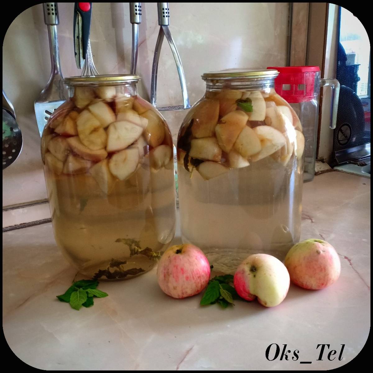 Компот из яблок на зиму: простые рецепты на 3 литровую банку