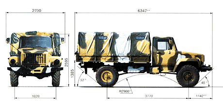 Газ 3308 чертежи