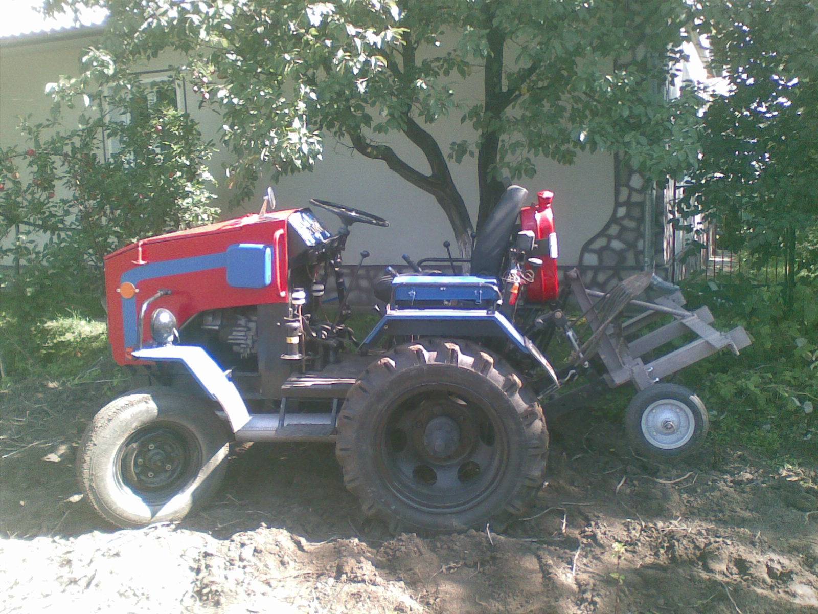 Трактор из оки — изготовление своими руками, с двигателем от оки | тракторы сельскохозяйственные