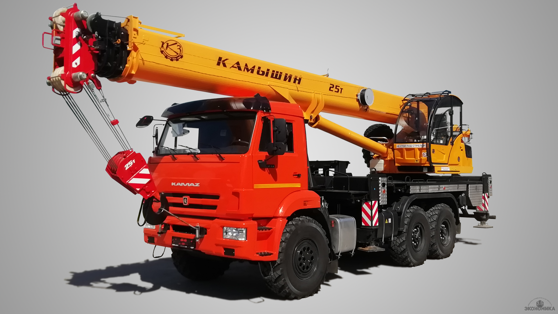 Галичский автокрановый завод представил новый кран кс-55731-1