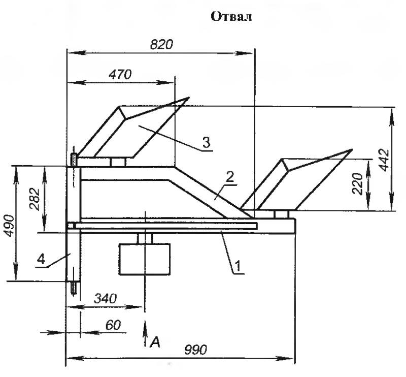 Настройка плуга на минитрактор для новичков схема