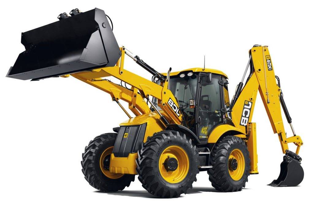 Строительная техника jcb: модельный ряд спецтехники