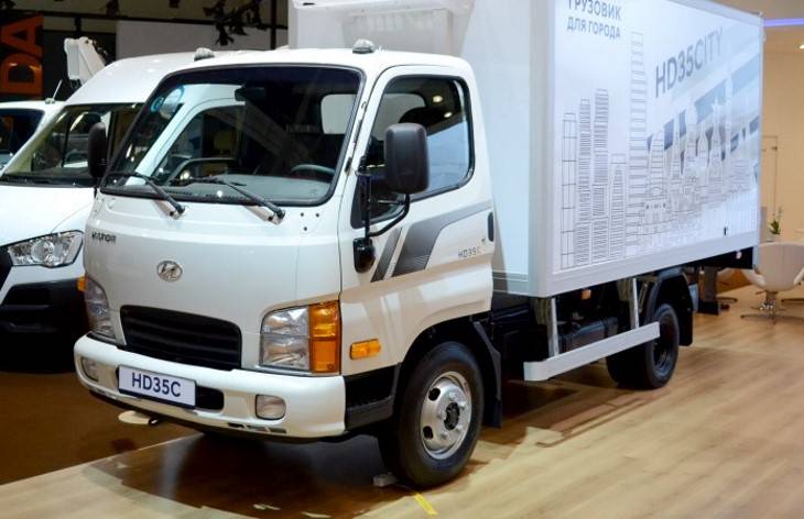 Особенности комплектации нового грузовика hyundai hd35 city для перевозки грузов