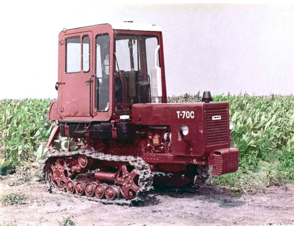 Т-70, трактор гусеничный: устройство и технические характеристики  :: syl.ru