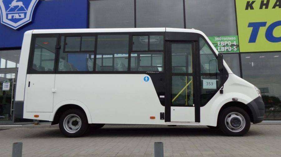 Газ сертифицировал микроавтобус «газель next» со сверхдлинной базой