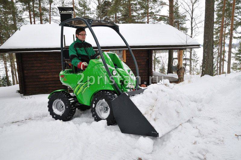Лучшие минитрактора для уборки снега с ковшом: как сделать снегоуборщик самостоятельно