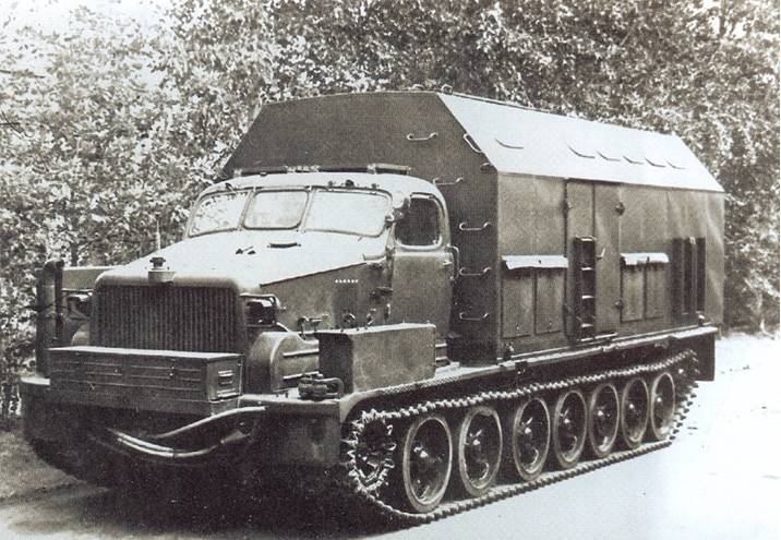 65-летня история и модель артиллерийского тягача