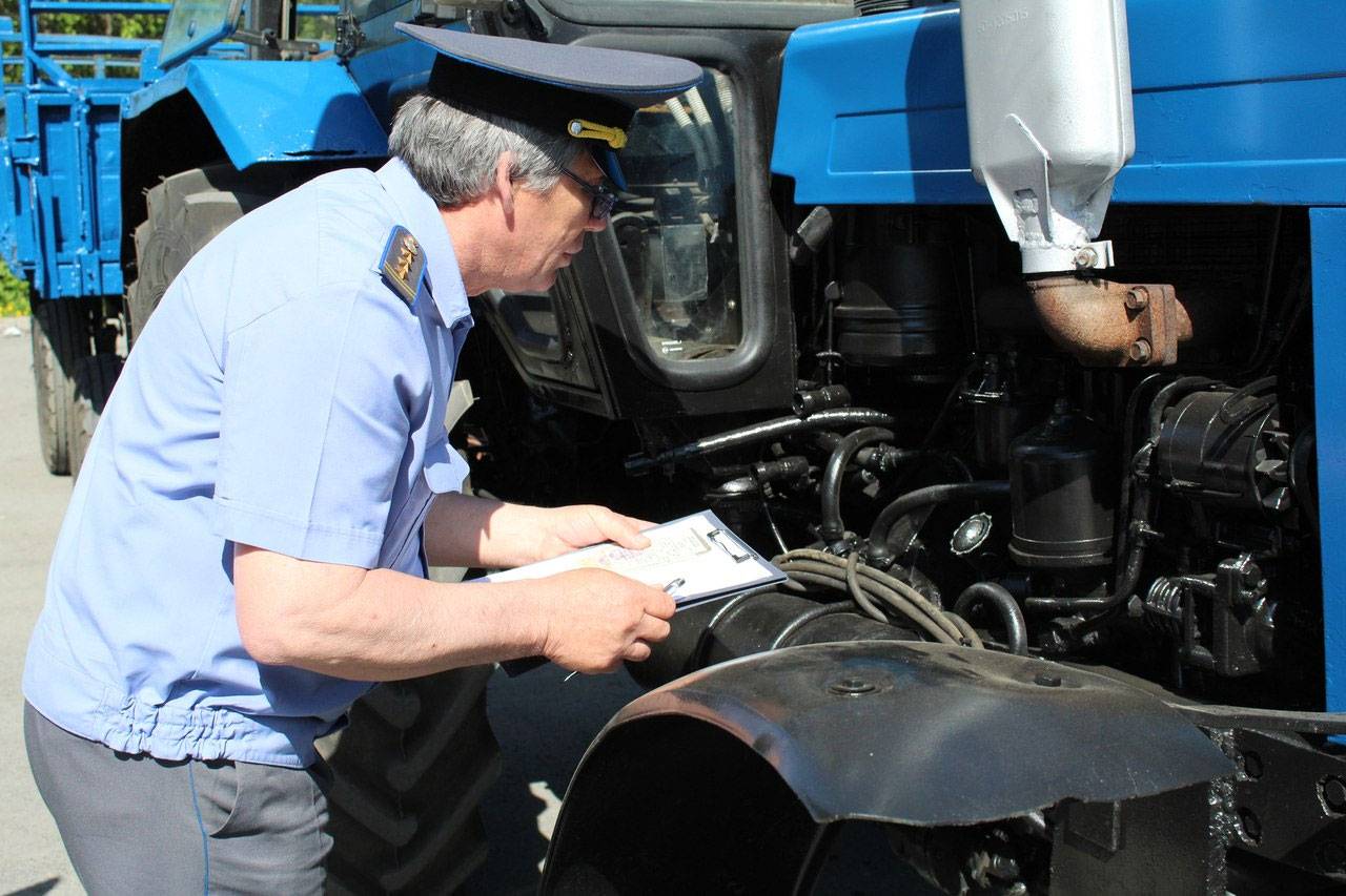 Регистрация трактора - порядок проведения процедуры